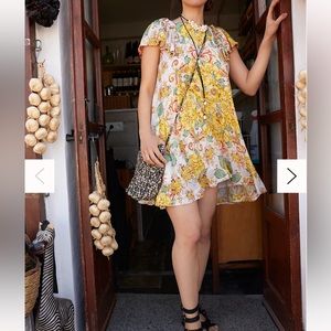 Free people Yara Printed Mini Dress